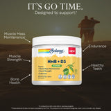 SOLARAY HMB Plus D3 sabor limón-lima: disolución fácil en agua.