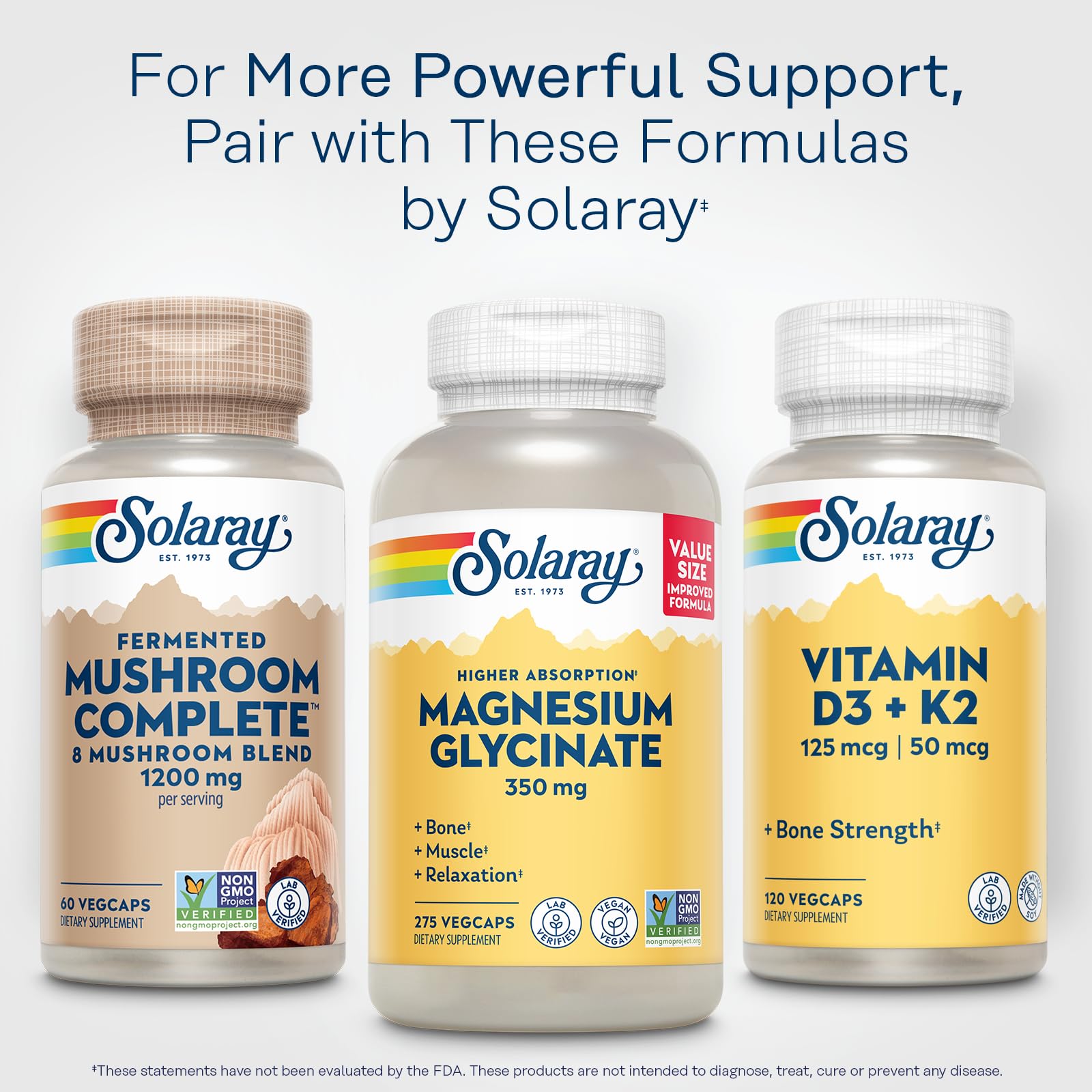 SOLARAY Hongo Fermentado Completo: paneles solares en la planta de producción.