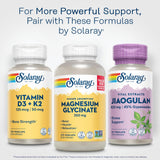 SOLARAY Jiaogulan, cápsulas vegetales para uso diario y rutina saludable