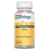 SOLARAY L-Glutatión: botella 50 mg para el bienestar diario.