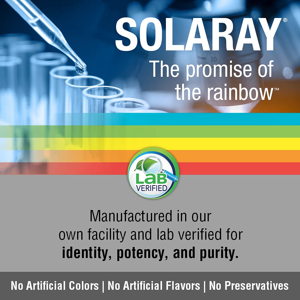 SOLARAY L-Lisina 500 mg, cápsulas vegetales en formato vegano.