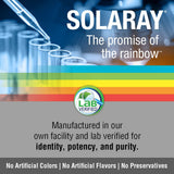 SOLARAY L-Lisina 500 mg, cápsulas vegetales en formato vegano.