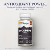 Etiqueta SOLARAY Licopeno 20 mg: información sobre licopeno de tomate