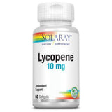 SOLARAY licopeno cápsula blanda de 10 mg en botella plástica, fácil de incorporar a la rutina diaria