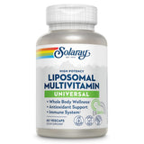 SOLARAY Liposomal Multivitamin en botella ecológica para uso diario saludable