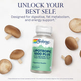 SOLARAY Lipotropic 1000 Plus, laboratorio en Utah garantiza pureza.