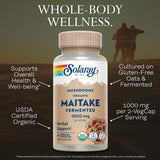 SOLARAY Maitake: proceso de fermentación que mejora la biodisponibilidad de nutrientes