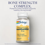 SOLARAY manganeso, base de arroz para soporte nutricional.