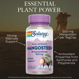 SOLARAY Mangosteen con xantonas 75 mg y polifenoles 100 mg.