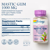 SOLARAY Mastic Gum Extract cápsulas vegetarinas para uso diario