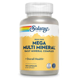 SOLARAY Mega Multi Mineral: botella del producto con minerales diarios.