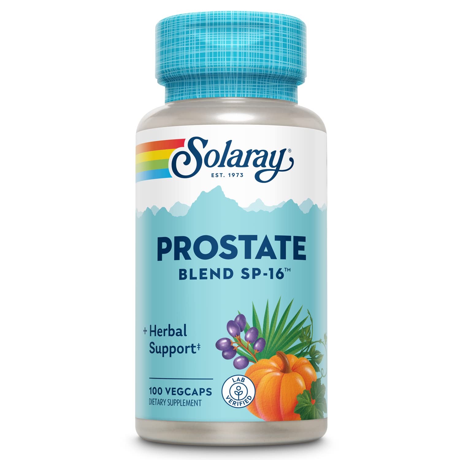 SOLARAY Mezcla Prostática SP-16 en frasco de cápsulas vegetales para uso diario