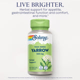 SOLARAY Milenrama 320 mg, etiqueta del producto para confianza en la compra.