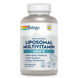 SOLARAY multivitamínico liposomal, botella 60 porciones, ideal para energía diaria.