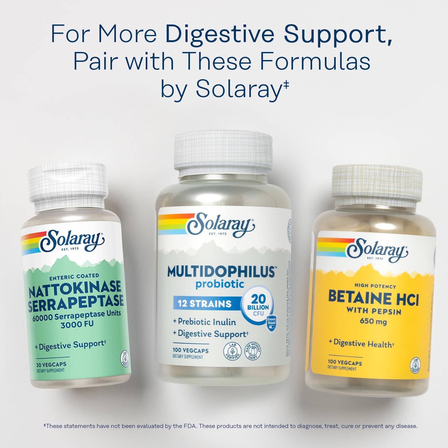 SOLARAY Nattokinase Serrapeptase: planta en Utah con energía solar