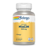 SOLARAY Niacina 500 mg envase PCR reciclable, opción ecológica.