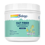 SOLARAY Oat Fiber, botella frontal, envase reciclado y saludable para la fibra diaria.