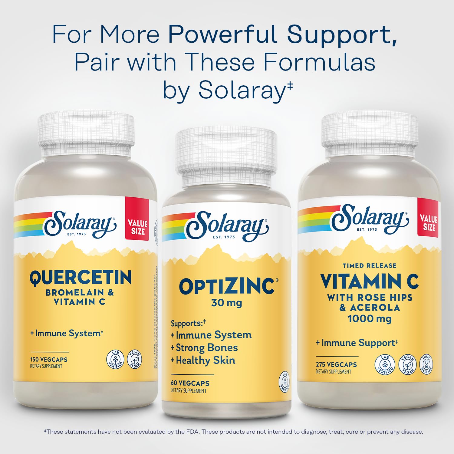 SOLARAY OptiZinc envase reciclado, opción eco para consumo responsable.