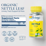 SOLARAY Ortiga 900 mg, cápsulas veganas para uso diario.