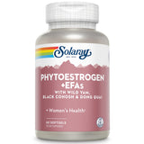 SOLARAY PhytoEstrogen Plus: botella frontal, posible apoyo al balance hormonal.