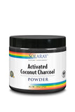 Solaray polvo carbón activado de coco para apoyar la digestión y reducir gases ocasionales