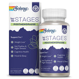 SOLARAY Postmenopausia botella: envase sostenible para tu rutina diaria.