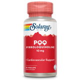 SOLARAY PQQ botella de cápsulas veganas para energía diaria