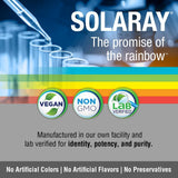 SOLARAY Proceso de control de calidad, producto confiable y puro.