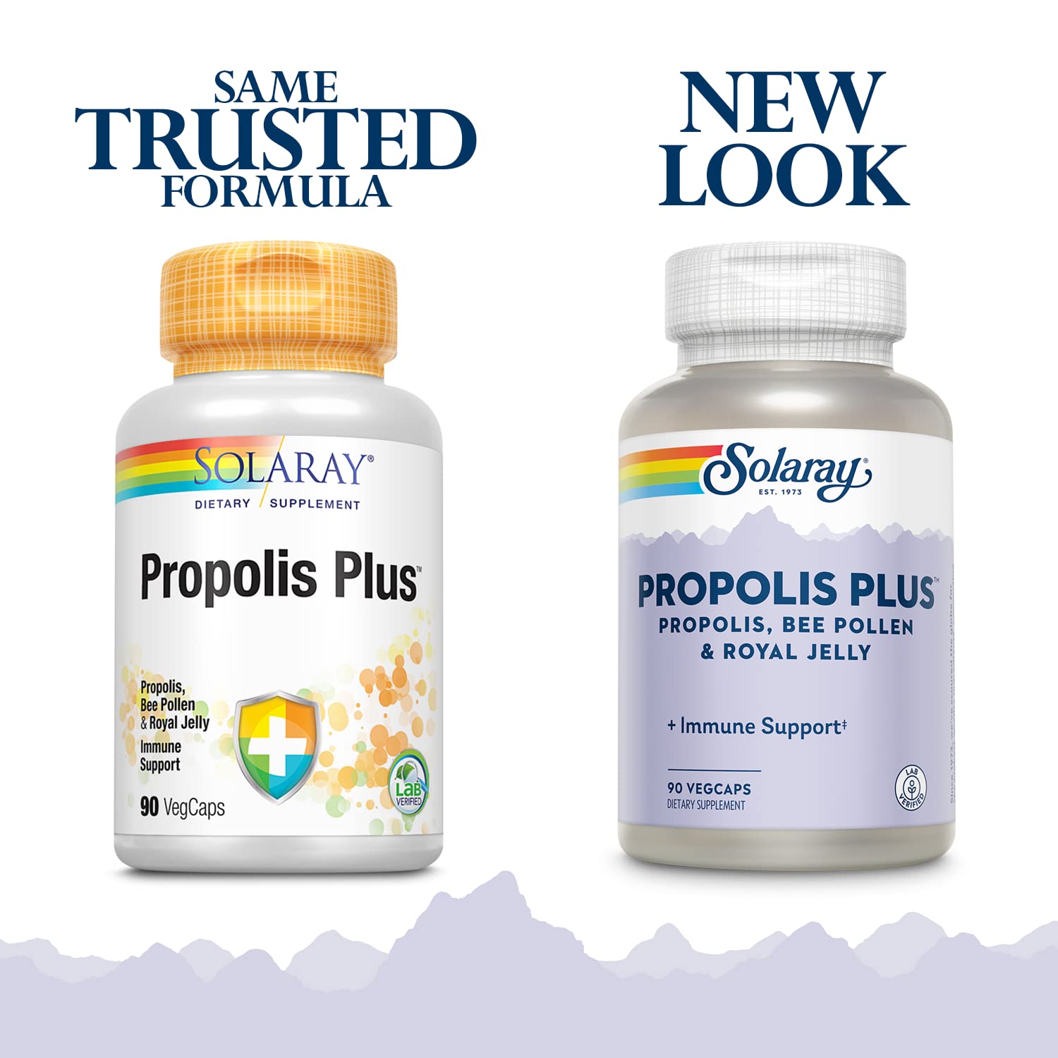 SOLARAY Propolis Plus jalea real y polen de abeja para nutrición diaria