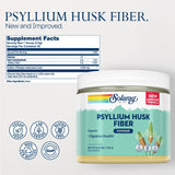 SOLARAY psyllium sin sabor se mezcla facilmente en agua para beber