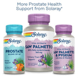 SOLARAY Pygeum Bark Extract 50mg, envase PCR respetuoso con el medio ambiente.