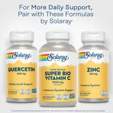 SOLARAY Quercetina 500 mg envase ecológico: envase reciclado y sostenible
