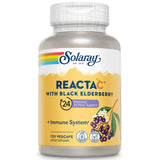 SOLARAY Reacta-C cápsulas con saúco negro para apoyo inmunitario diario.