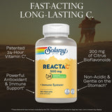 SOLARAY ReactaC bioflavonoides detalle: apoyo antioxidante para la rutina.