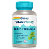 SOLARAY SharpMind botella: apoyo diario para la concentración y claridad mental.