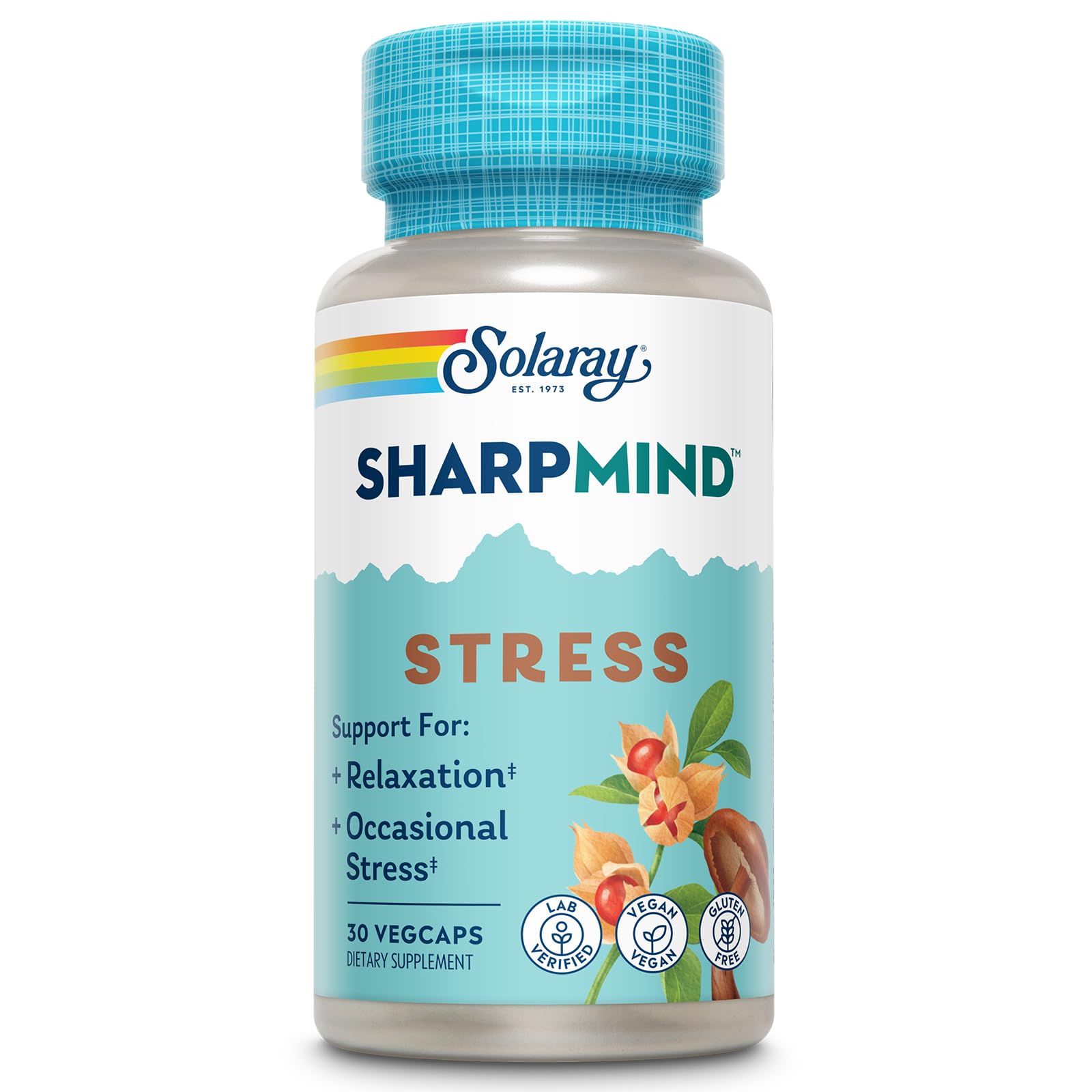 SOLARAY SharpMind cápsulas para relajación diaria