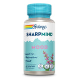 SOLARAY SharpMind frente a la botella, promesa de equilibrio emocional diario.