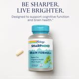 SOLARAY SharpMind ginkgo biloba: posible apoyo a la función cognitiva diaria.