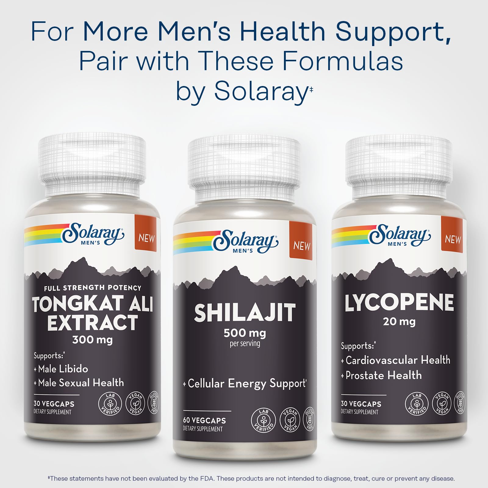 SOLARAY Shilajit enfoque Ayurveda: tradición y calidad en cada toma.