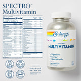 SOLARAY Spectro: ingredientes-spirulina-royal-jelly, nutrición natural.
