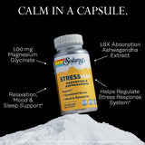 SOLARAY StressMag ashwagandha 240 mg para calma y bienestar