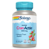 SOLARAY Super CranActin frasco visible, apoyo potencial al tracto urinario con vitaminas.