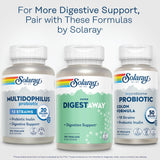 SOLARAY Super Digestaway envase posconsumo reciclado y compromiso sostenible.