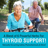 SOLARAY Thyroid Blend SP-26, etiqueta: ingredientes claros y usos sugeridos.