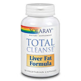 SOLARAY Total Cleanse botella frontal, cápsulas veganas, apoyo diario.