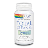 SOLARAY Total Cleanse Lymph: botella con cápsulas vegetales para apoyar el bienestar diario