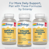 SOLARAY Vitamina B Complejo - envase reciclado, menor impacto ambiental