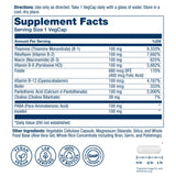 SOLARAY Vitamin B Complex – etiqueta que destaca ocho vitaminas B para apoyo diario.