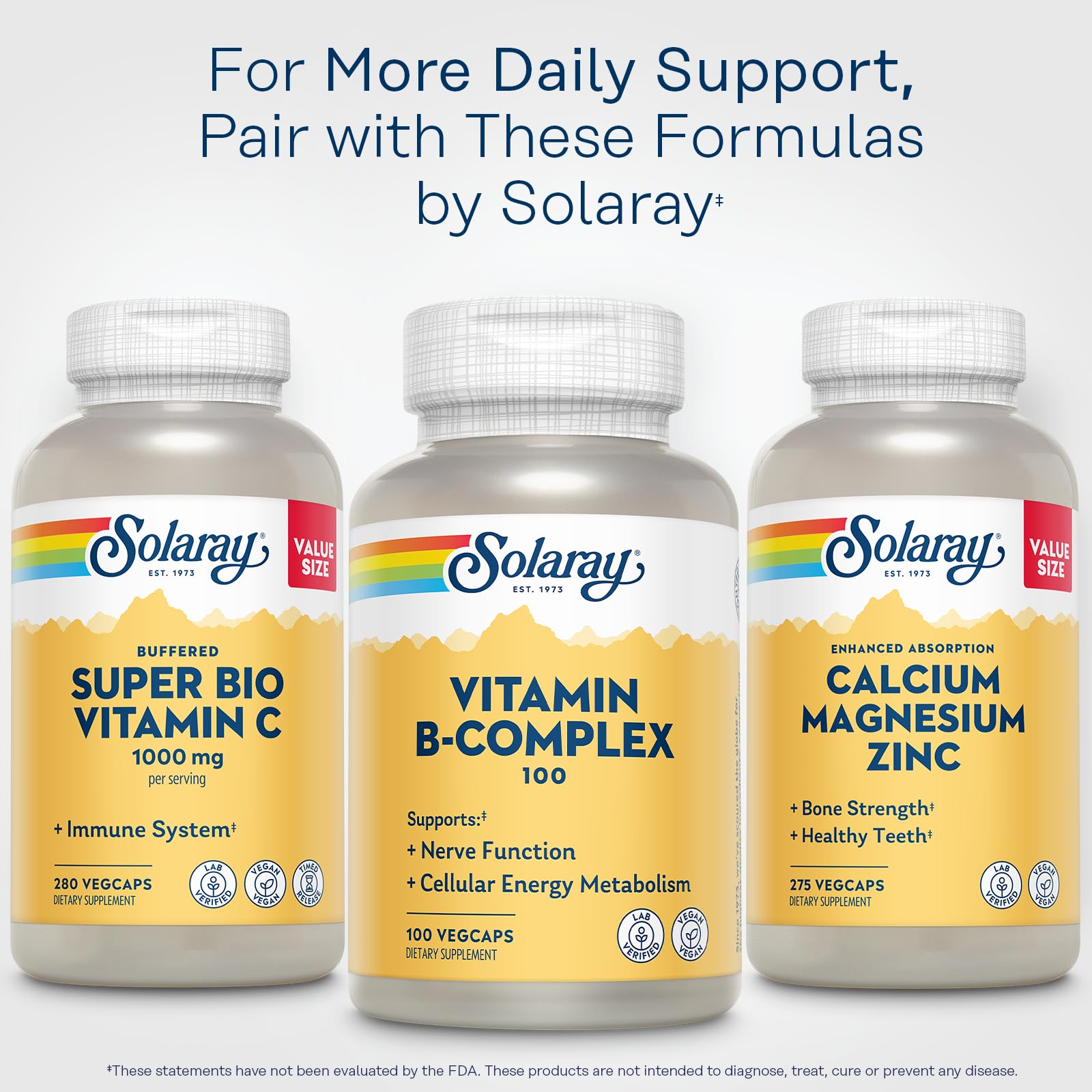 SOLARAY Vitamin B Complex – laboratorio GMP y control de calidad.