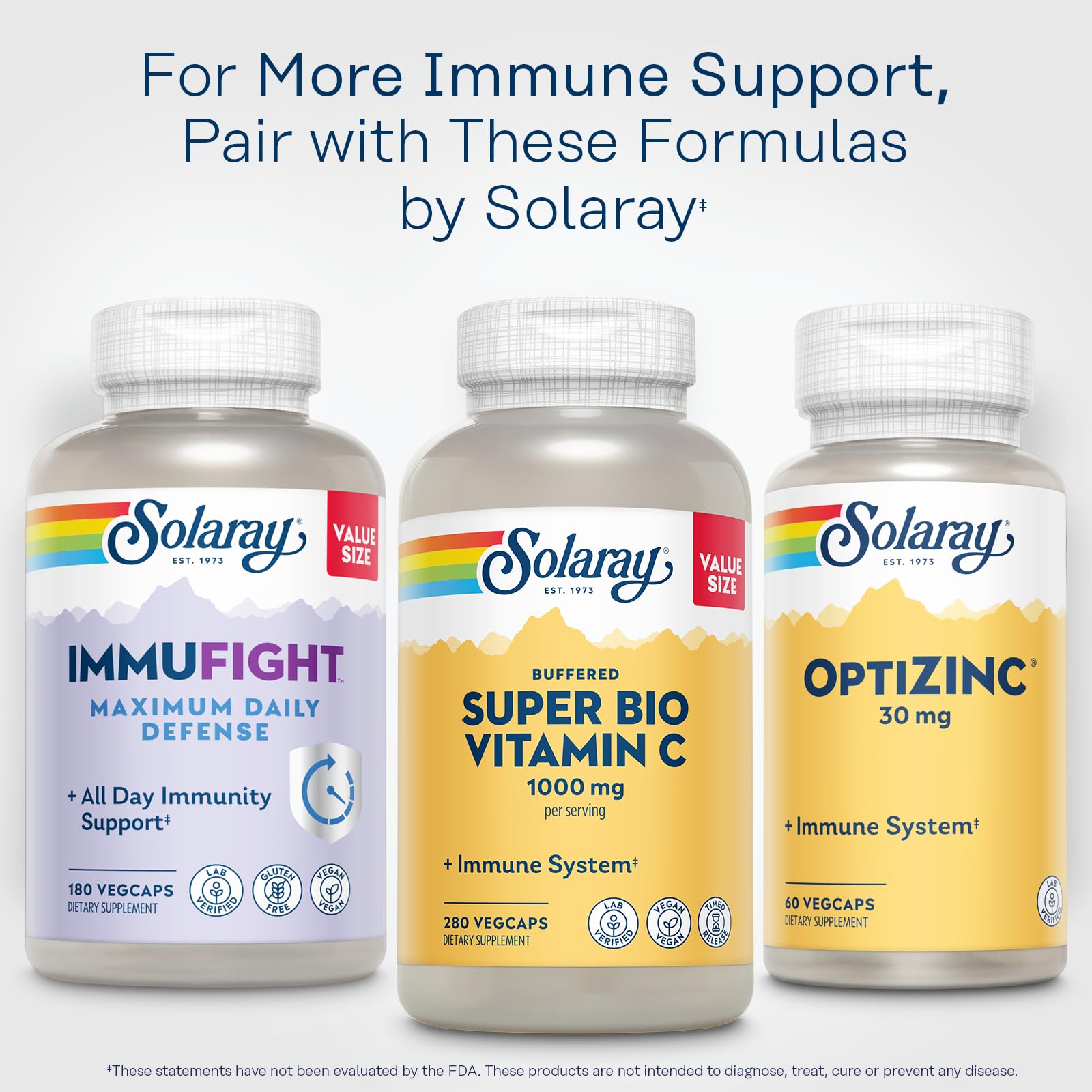 Solaray Vitamina C 1000 mg garantía de satisfacción 60 días